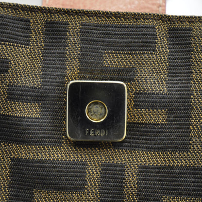 Fendi Zucca Small Shoulder Bag Tobacco Tan 11 of 11