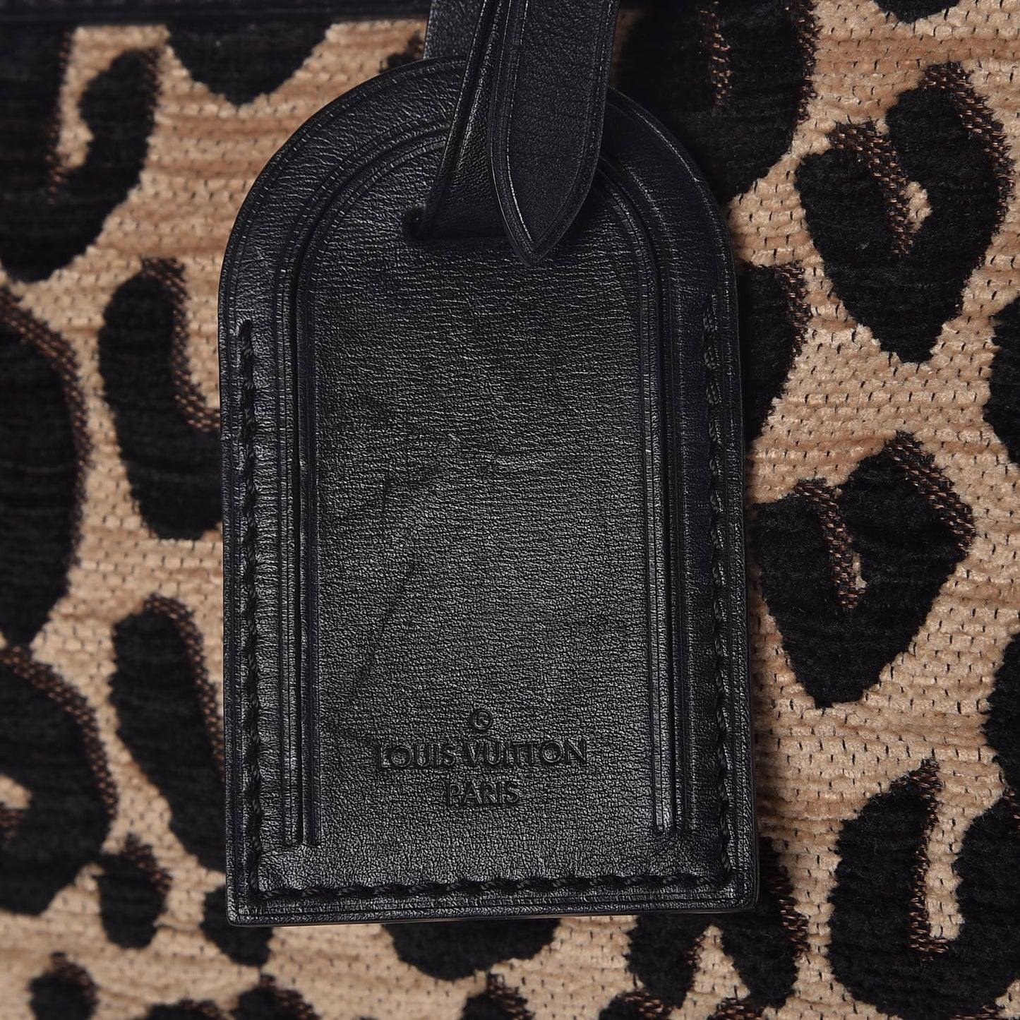 Jacquard Velvet Leopard Print Stephen Sprouse Speedy
