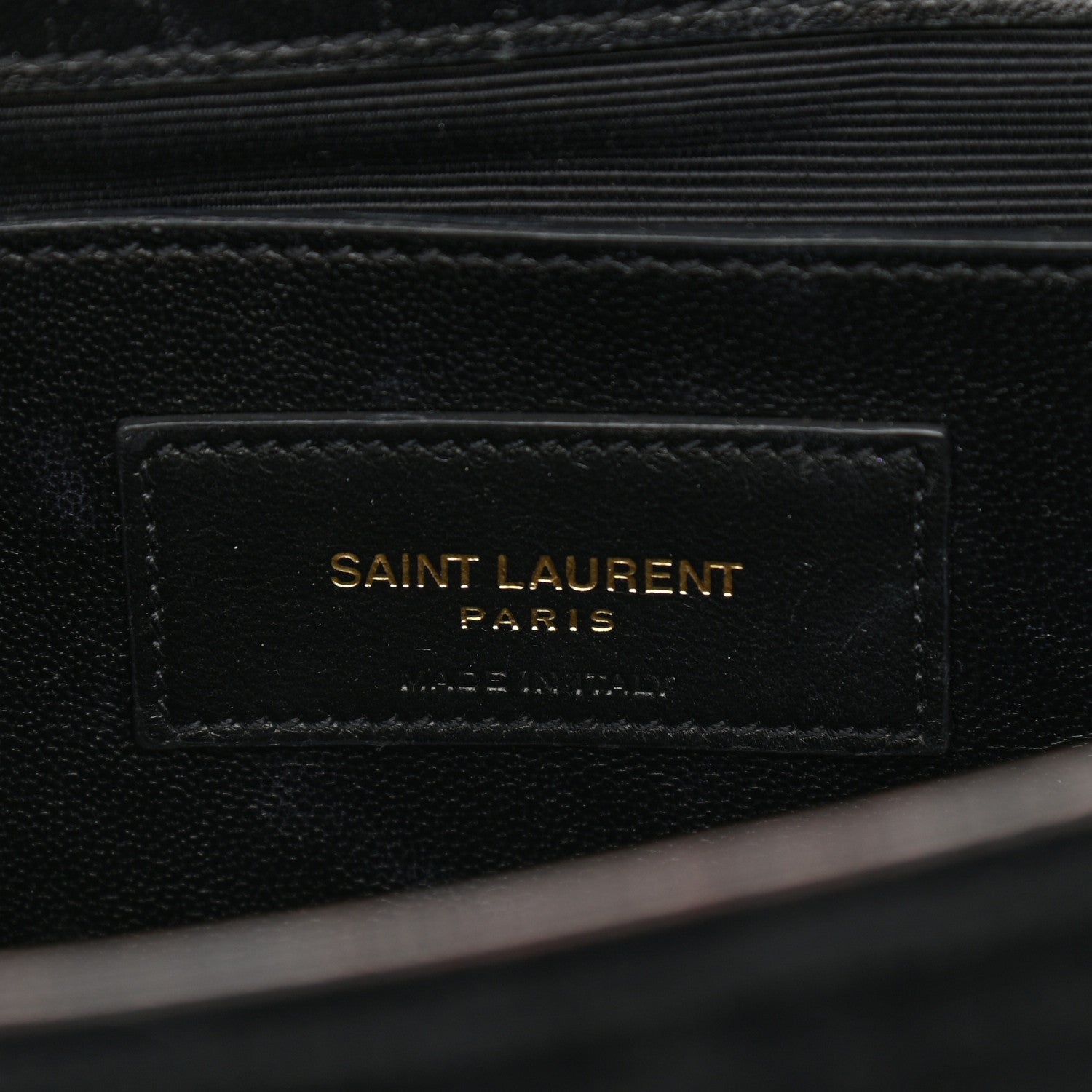 Saint Laurent Velvet Medium Monogram Kate Tassel Shoulder Bag Black 7 of 15