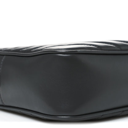 Saint Laurent Calfskin Matelasse Monogram Lou Camera Bag Storm 9 of 10