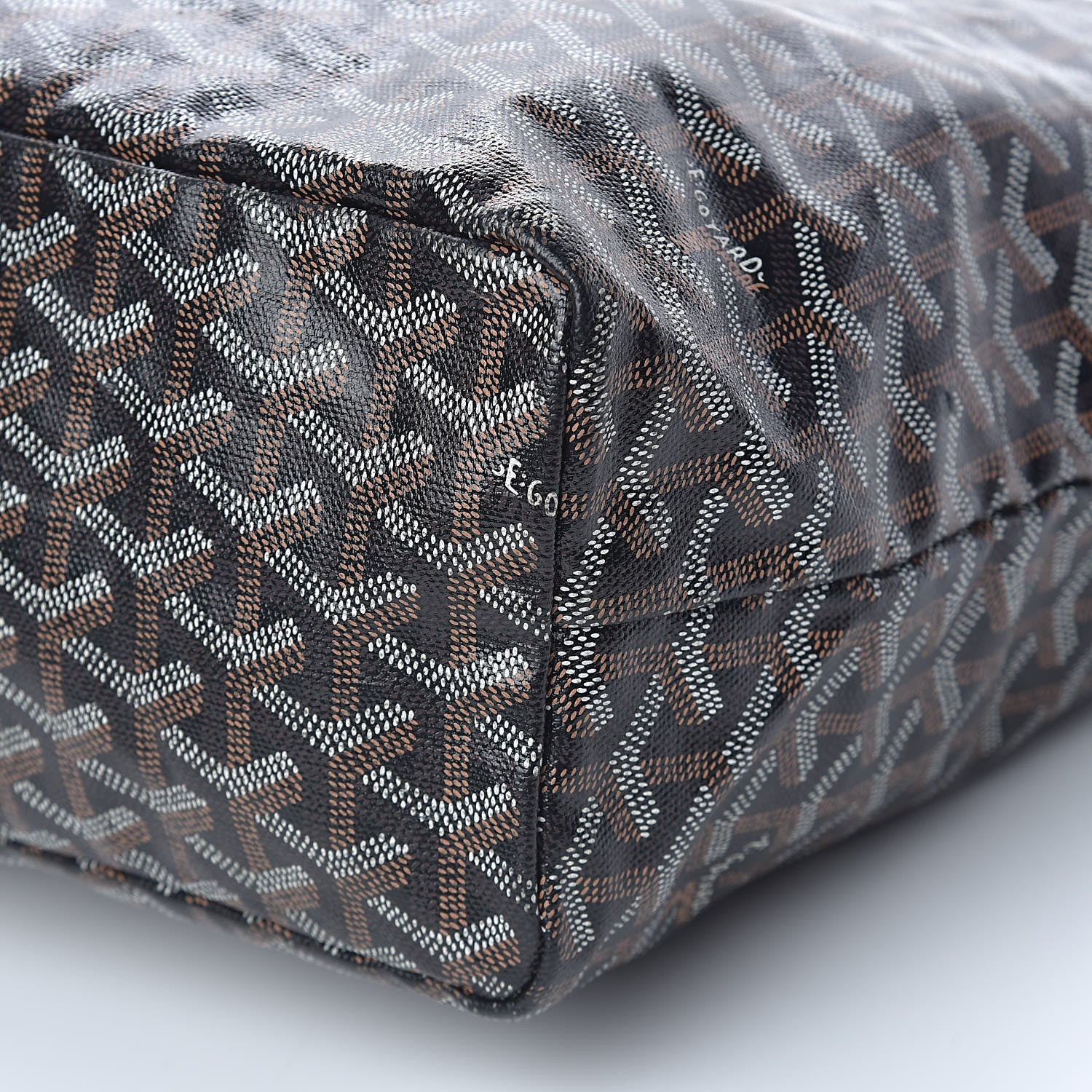 Goyard Goyardine Fidji Zip Hobo Black 10 of 12