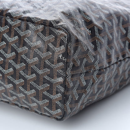 Goyard Goyardine Fidji Zip Hobo Black 10 of 12