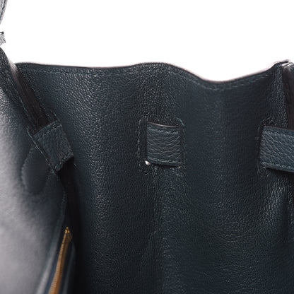 Hermes Togo Birkin 30 Vert Cypress 14 of 30