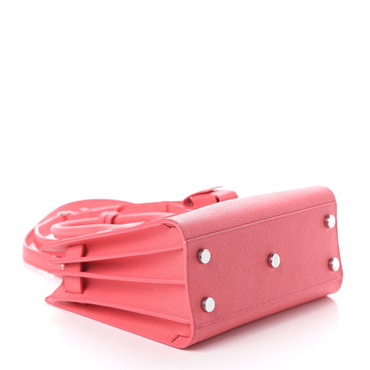 Saint Laurent Grained Calfskin Nano Sac De Jour Coral 3 of 8