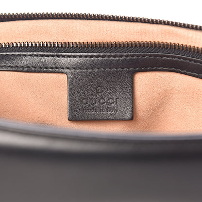 Gucci Calfskin Matelasse Large GG Marmont Shoulder Bag Black 6 of 12