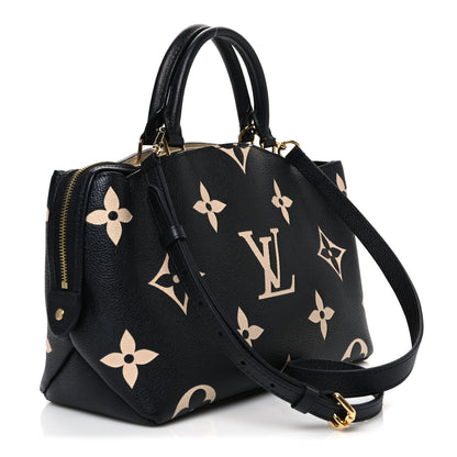 Louis Vuitton Empreinte Monogram Giant Petit Palais Black Beige 3 of 9