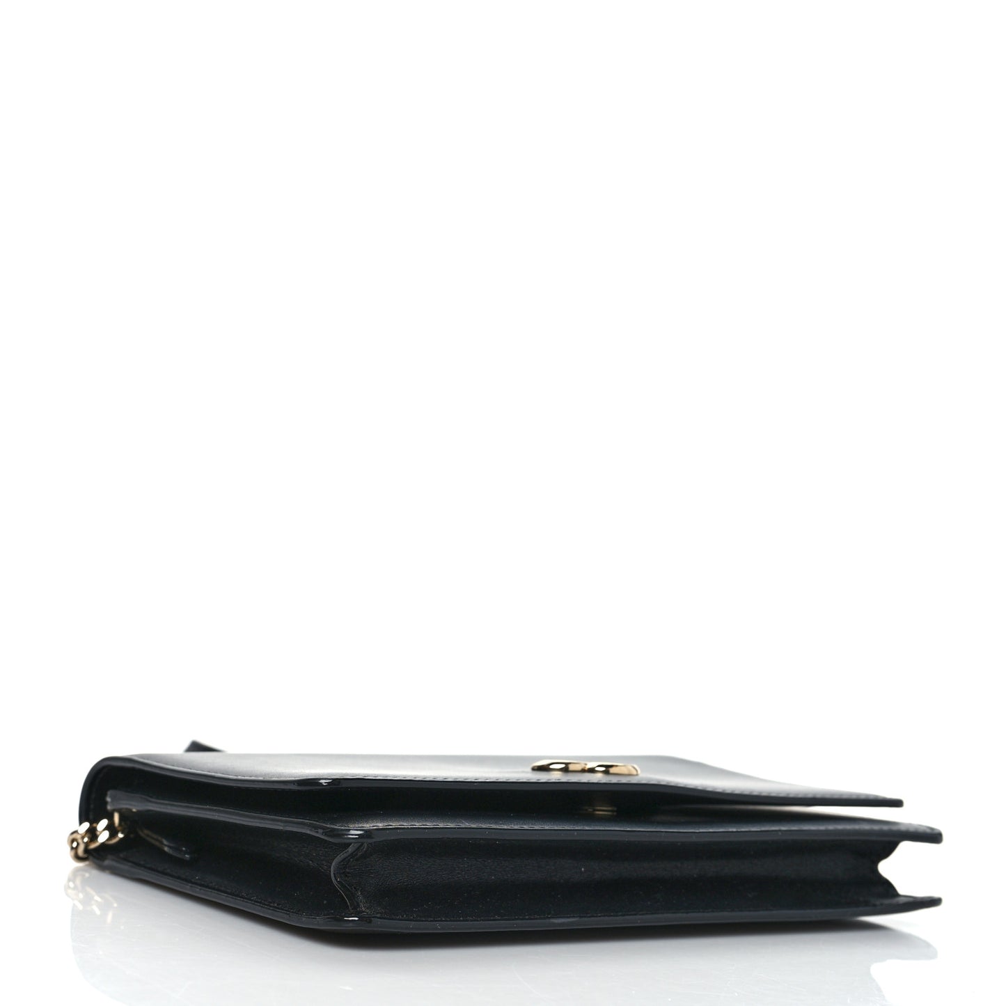 Smooth Calfskin Mini Palace Crossbody Black