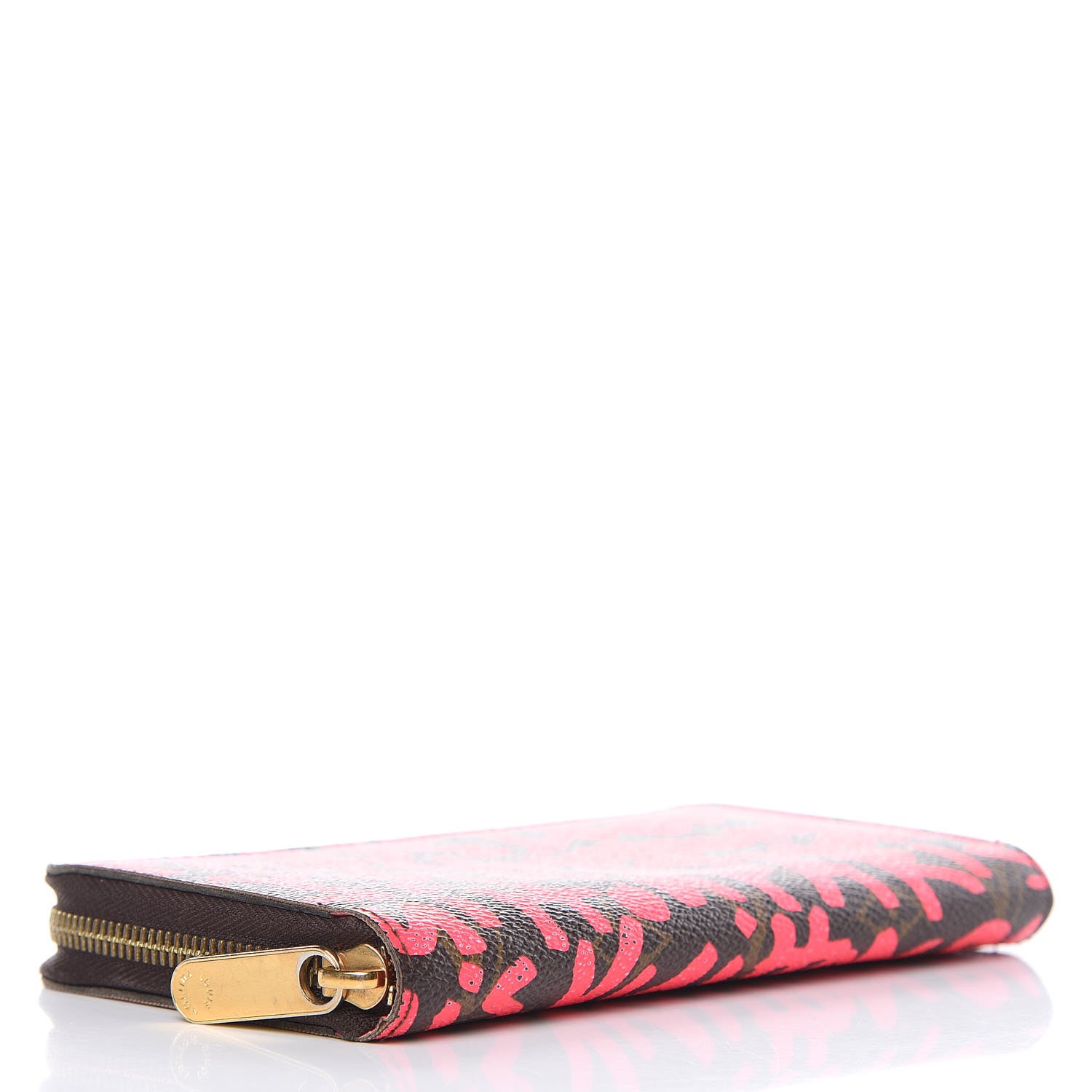 Louis Vuitton Monogram Graffiti Zippy Wallet Fuchsia 4 of 15