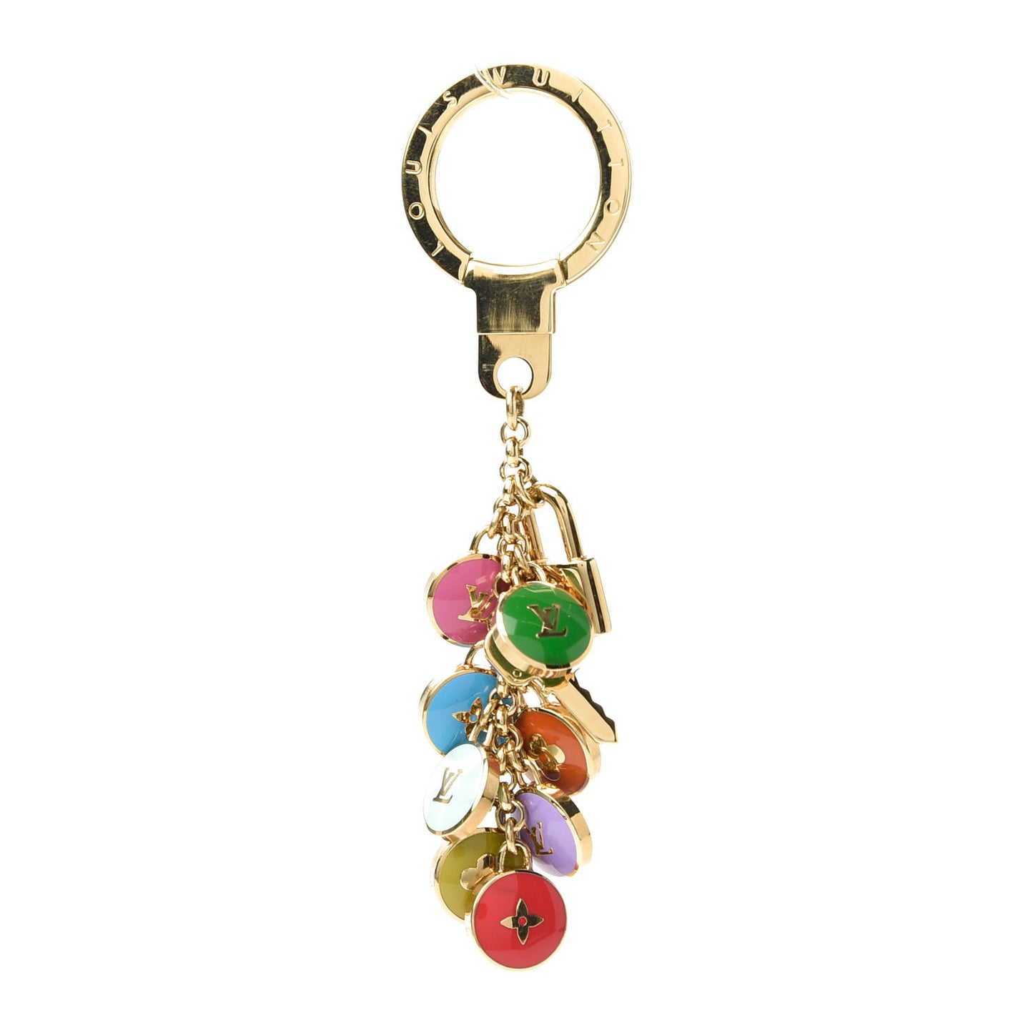 Pastilles Key Ring Holder Multicolor