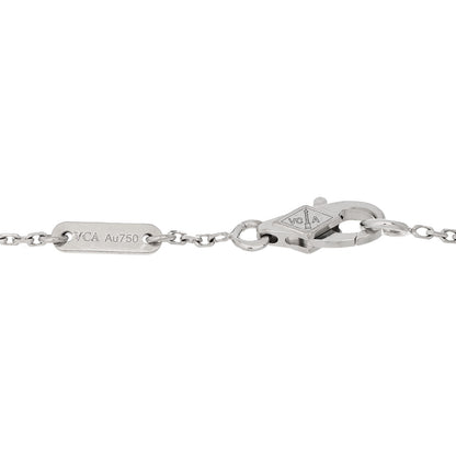 Van Cleef & Arpels 18K White Gold Diamond Sweet Alhambra Bracelet 3 of 3