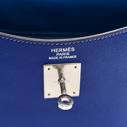 Hermes Epsom Kelly Sellier 35 Bleu Electrique 6 of 10