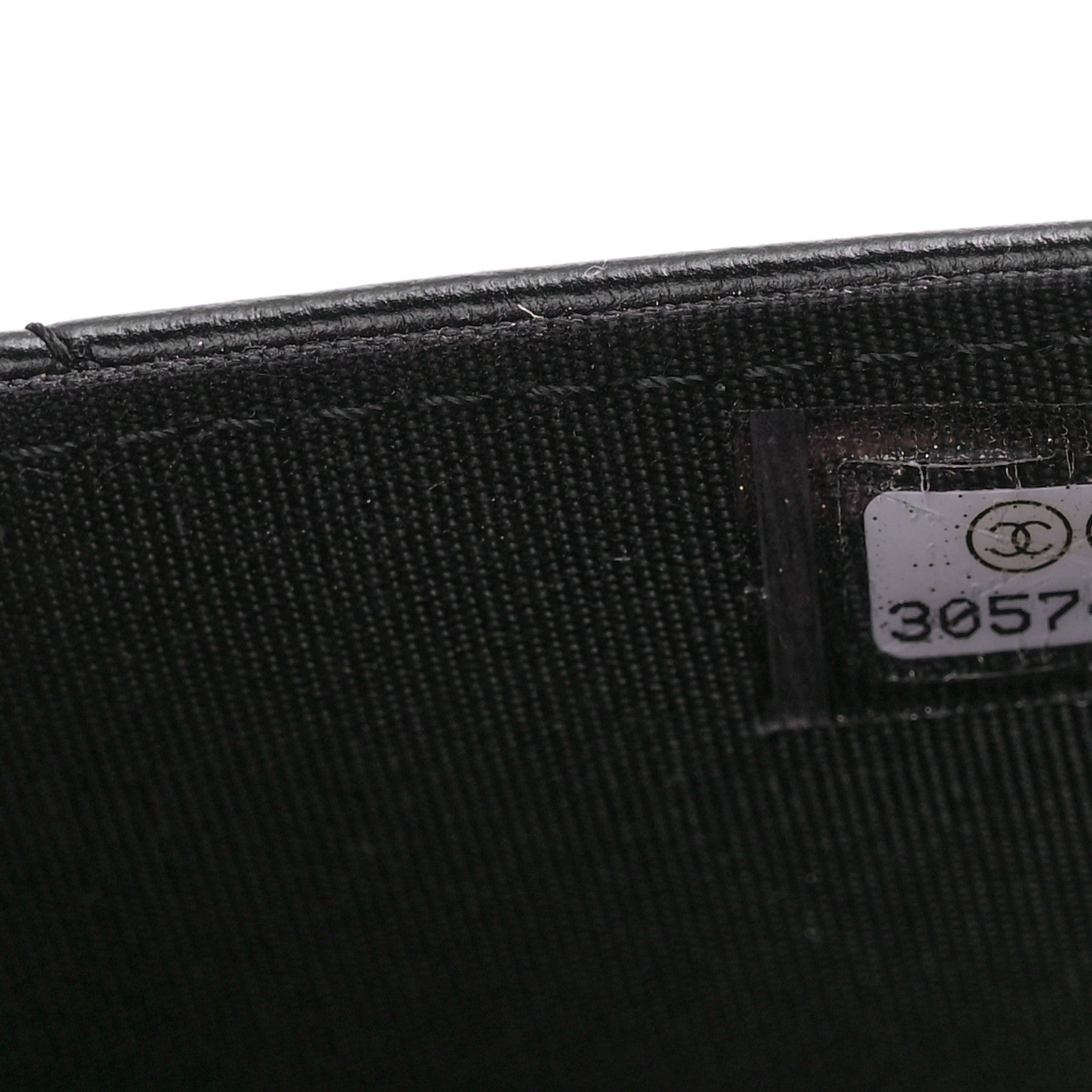 Chanel Shiny Lambskin Flap Clutch With Chain Black 7 of 9