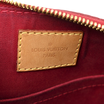 Louis Vuitton Vernis Alma BB Cherry 6 of 10