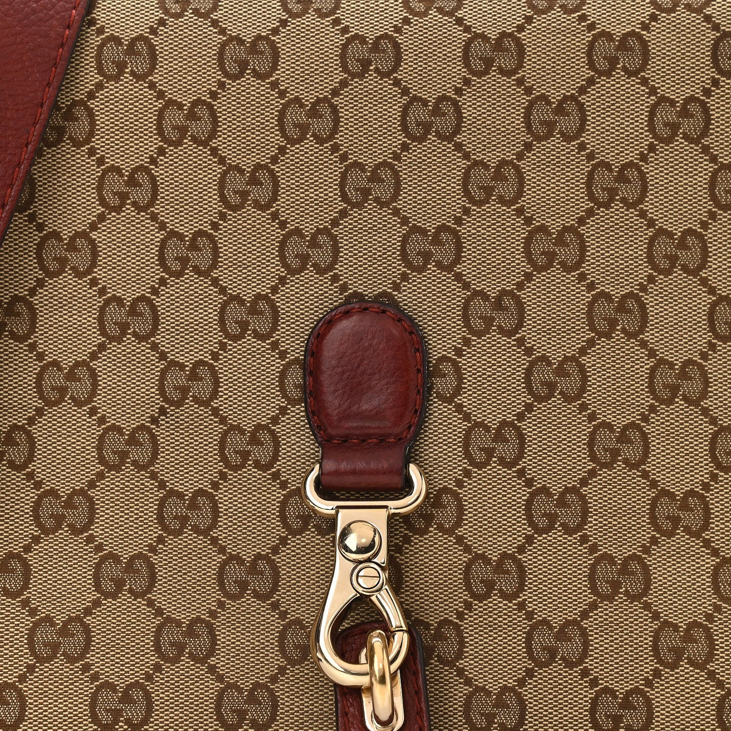 Gucci Monogram Medium Marrakech Flap Messenger Bag Red 8 of 13