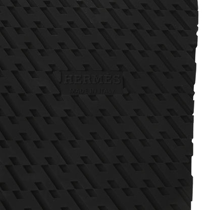 Hermes Suede Calfskin Go Mules 35 Black 7 of 9