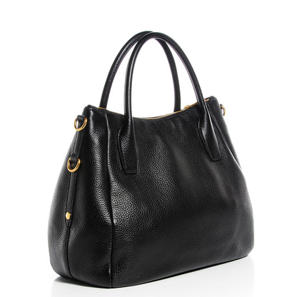Prada Vitello Daino Shoulder Bag Nero Black 3 of 8