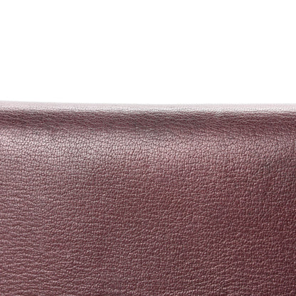Givenchy Metallic Sugar Goatskin Pandora Chain Wallet Bordeaux 13 of 15