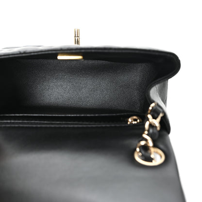 Chanel Lambskin Quilted Mini Square Flap Black 5 of 11