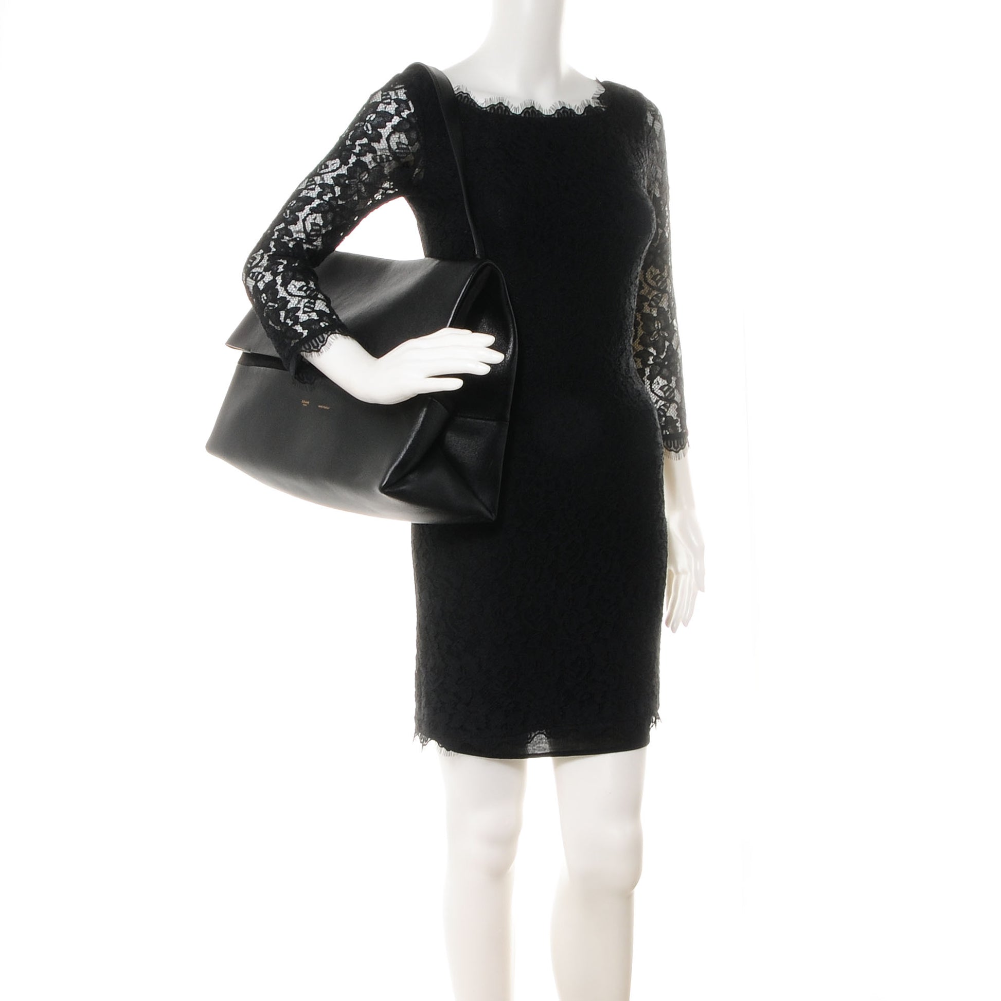 Celine All Soft Shoulder Bag Black 2 of 7