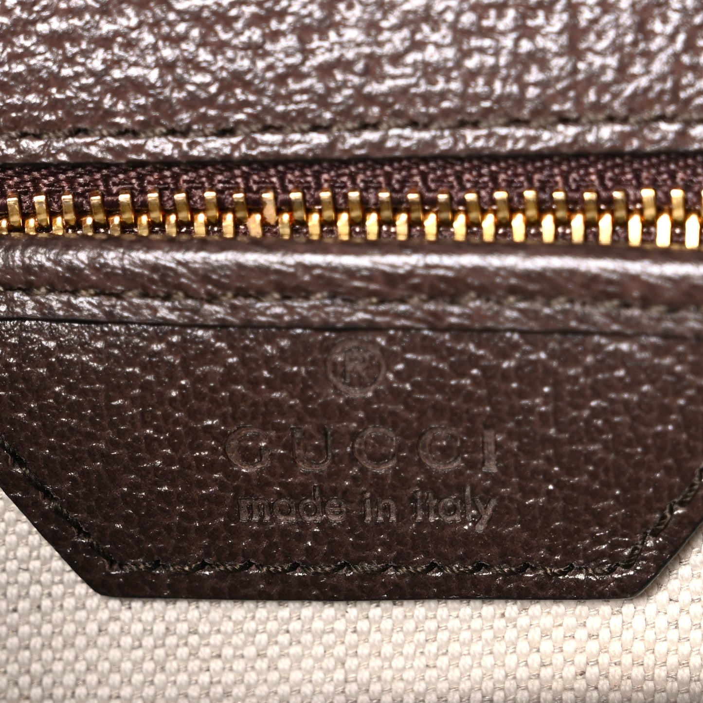 Monogram Jumbo GG Textured Dollar Calfskin Web Small Bamboo 1947 Top Handle Bag Camel Ebony New Acero