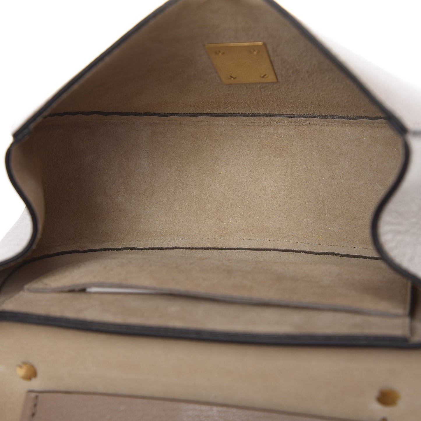 Grained Lambskin Drew Shoulder Bag Motty Grey