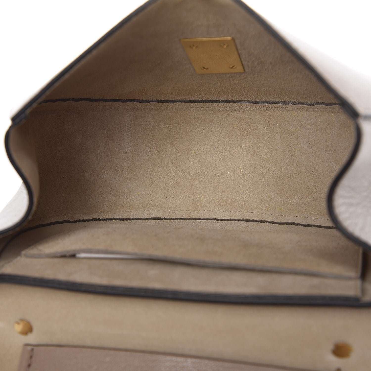 Chloe Grained Lambskin Drew Shoulder Bag Motty Grey 5 of 7
