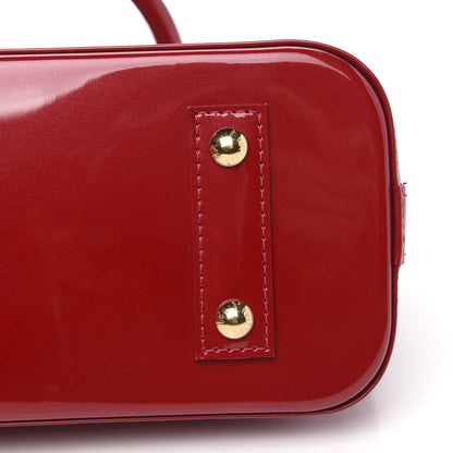 Louis Vuitton Vernis Alma BB Pomme D'Amour 11 of 11