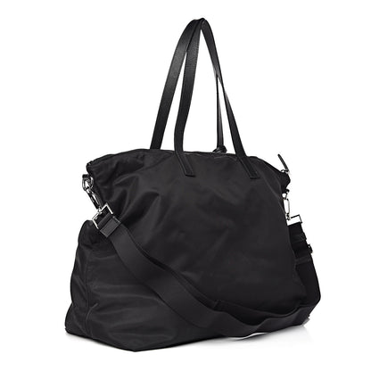 Prada X JAMES JEAN Tessuto Nylon Patch Shopping Tote Black 3 of 17