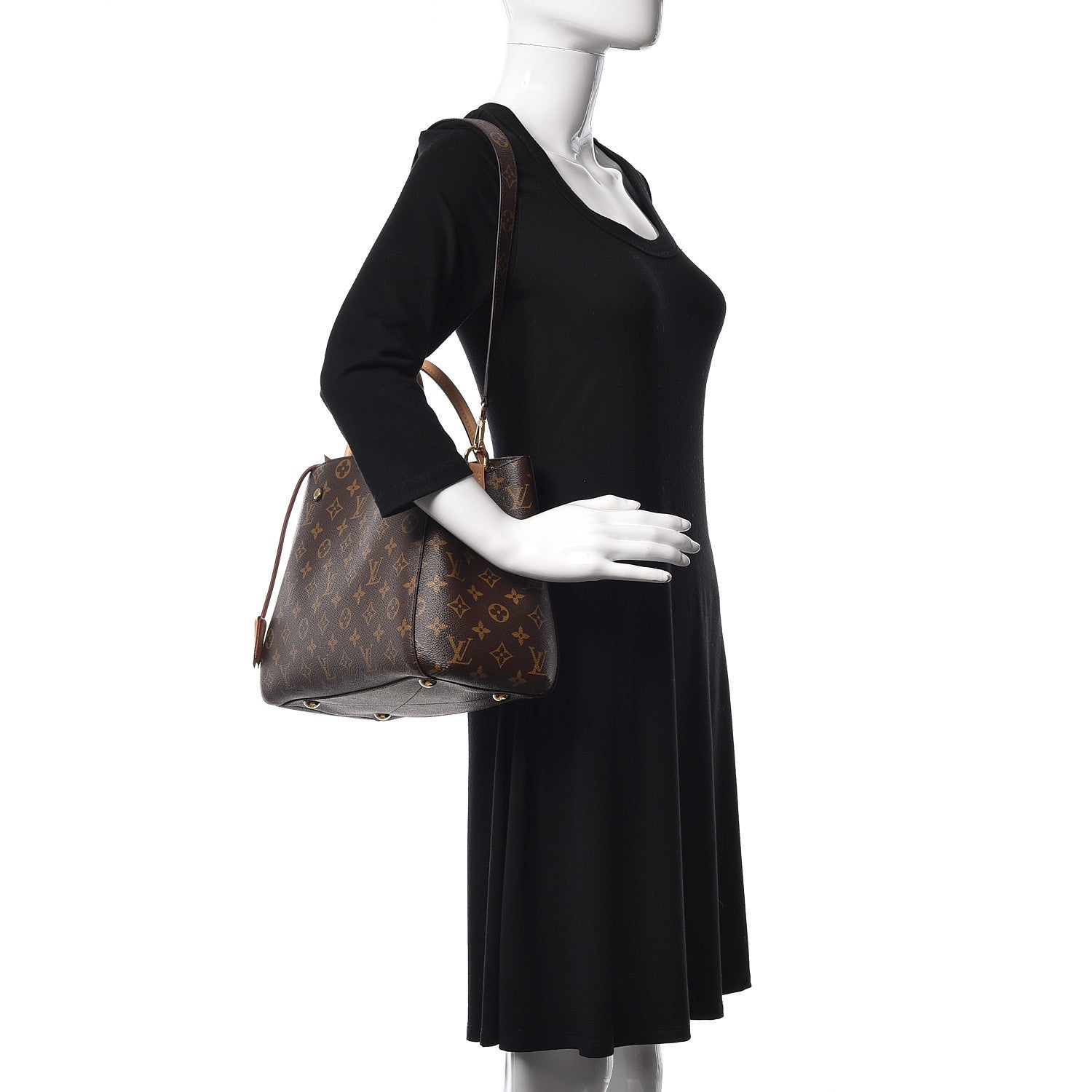Louis Vuitton Monogram Montaigne MM 2 of 9