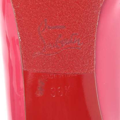 Christian Louboutin Patent No Matter 85 Pumps 36.5 Pinky 9 of 11