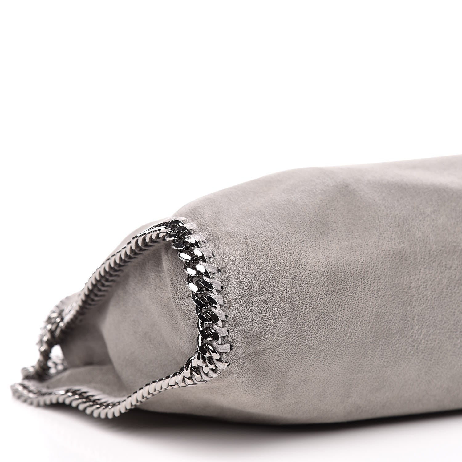 Stella McCartney Shaggy Deer Falabella Fold Over Tote Grey 9 of 10