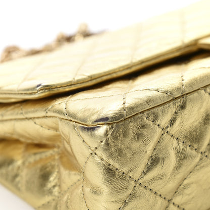 Chanel Metallic Aged Calfskin Quilted 2.55 Reissue 225 Flap Gold 8 of 18