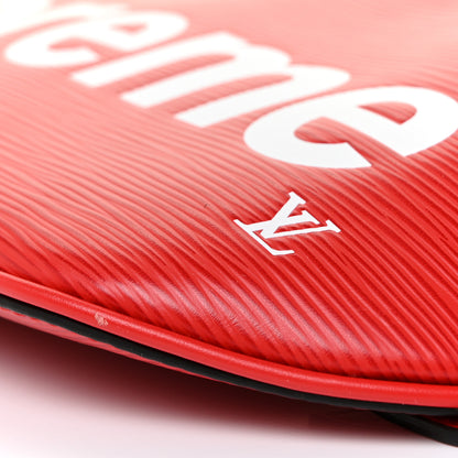 Louis Vuitton X SUPREME Epi Bumbag Red 9 of 11