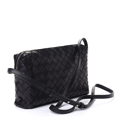 Bottega Veneta Nappa Intrecciato Mini Crossbody Black 2 of 4
