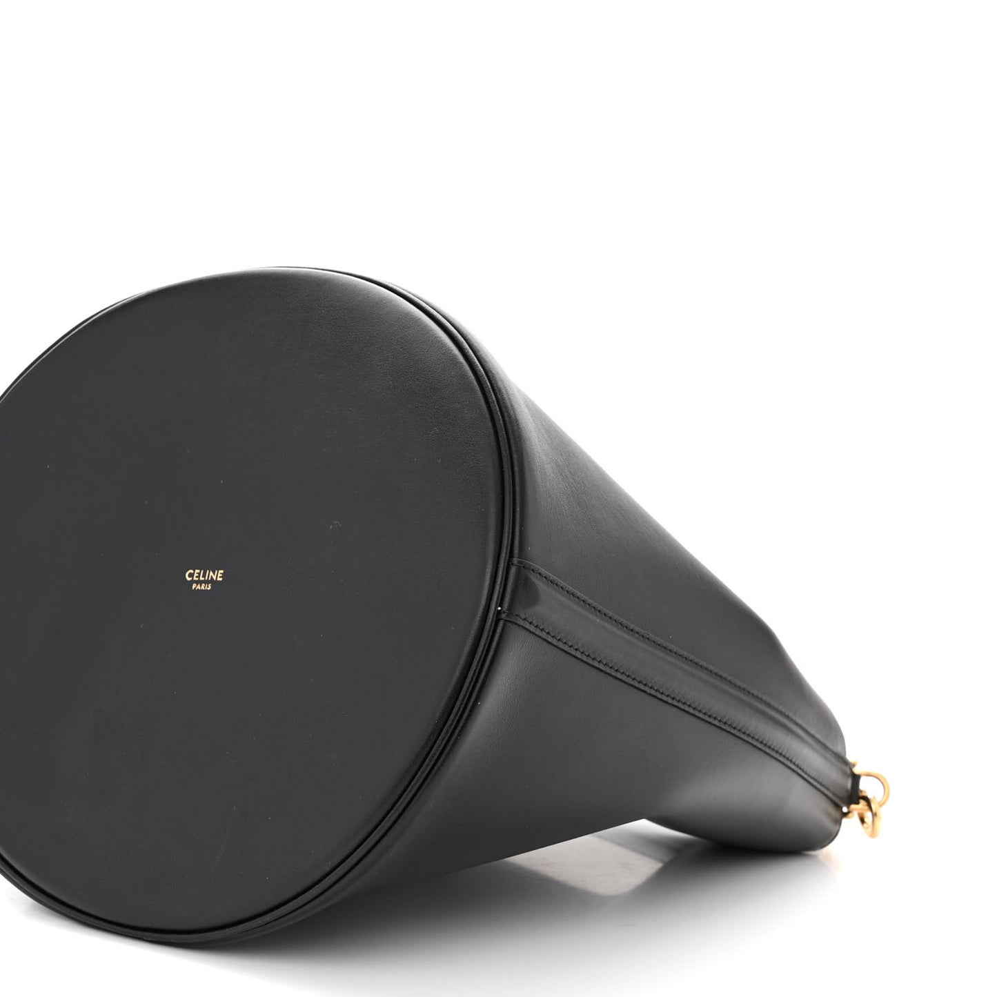 Smooth Calfskin Bucket 16 Bag Black