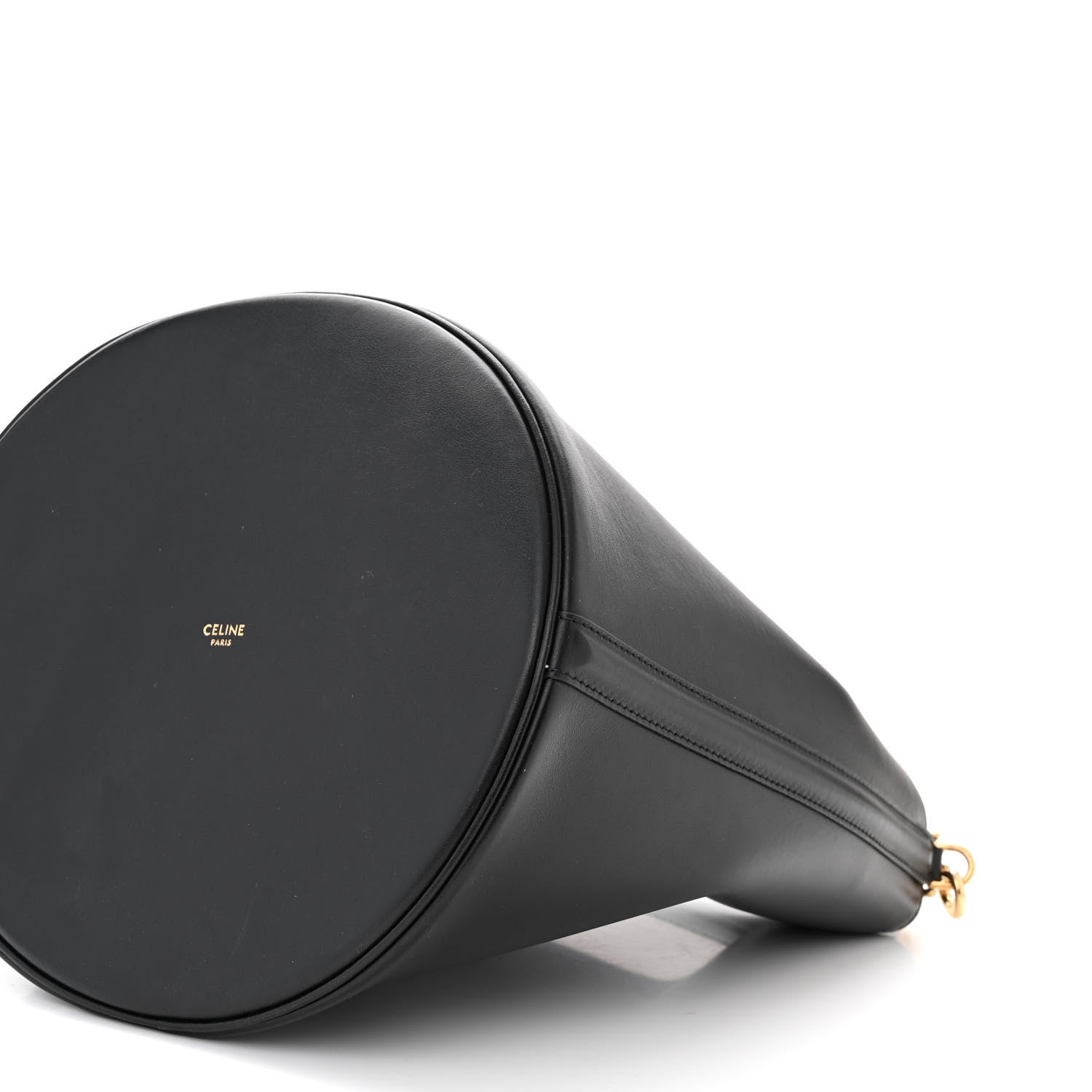 Celine Smooth Calfskin Bucket 16 Bag Black 11 of 11