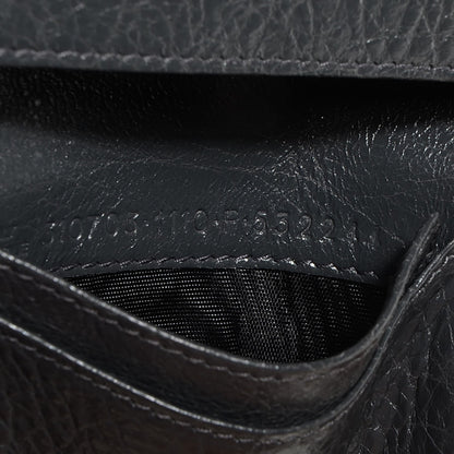 Balenciaga Agneau Classic Hardware Card Case Gris Fossile 7 of 9