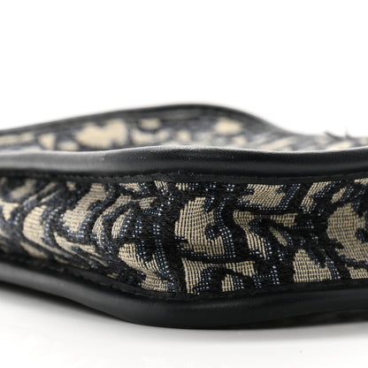 Christian Dior Oblique Diorquake Clutch Blue 9 of 15