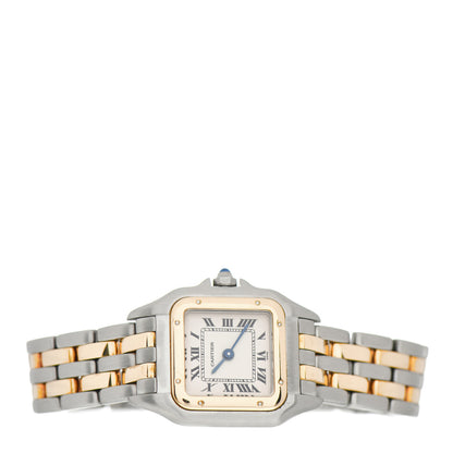 Cartier Stainless Steel 18K Yellow Gold 22mm Panthere Quartz Watch 2 of 5