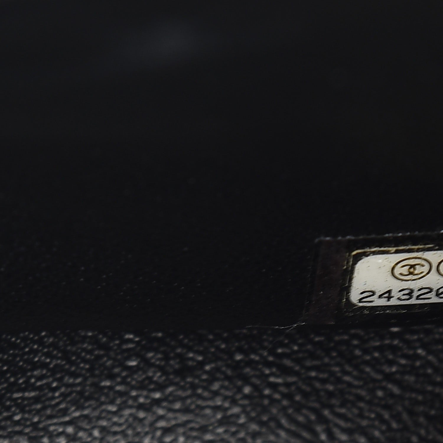 Chanel Lambskin Reverse Chevron Quilted Mini Round Top Handle Flap Black 7 of 8