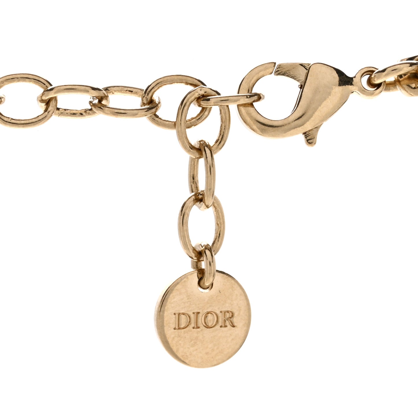 Metal Chain Choker Necklace Gold