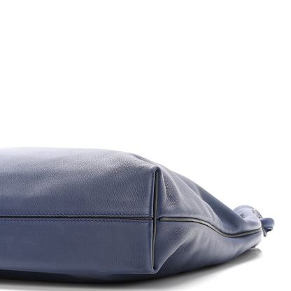 Loewe Calfskin Small Flamenco Knot Hobo Navy 9 of 9