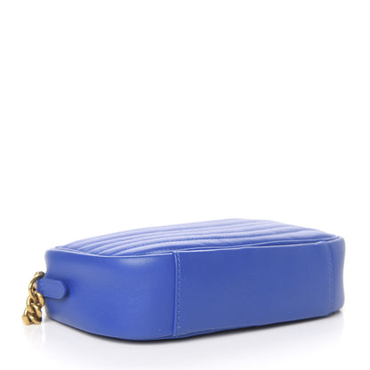 Louis Vuitton Calfskin New Wave Camera Bag Bleu Neon 4 of 9