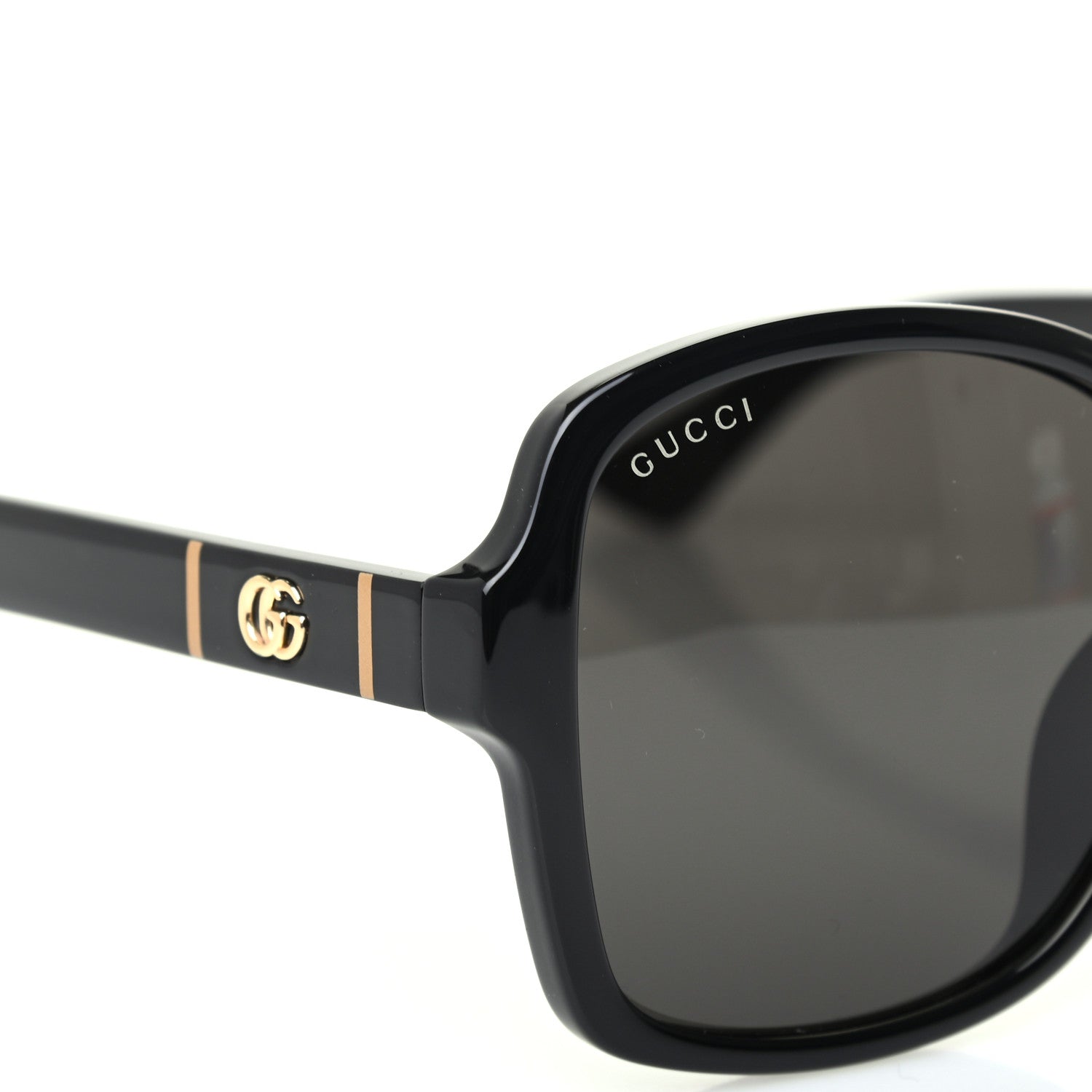 Gucci Acetate Square Sunglasses GG0765SA Black 7 of 8