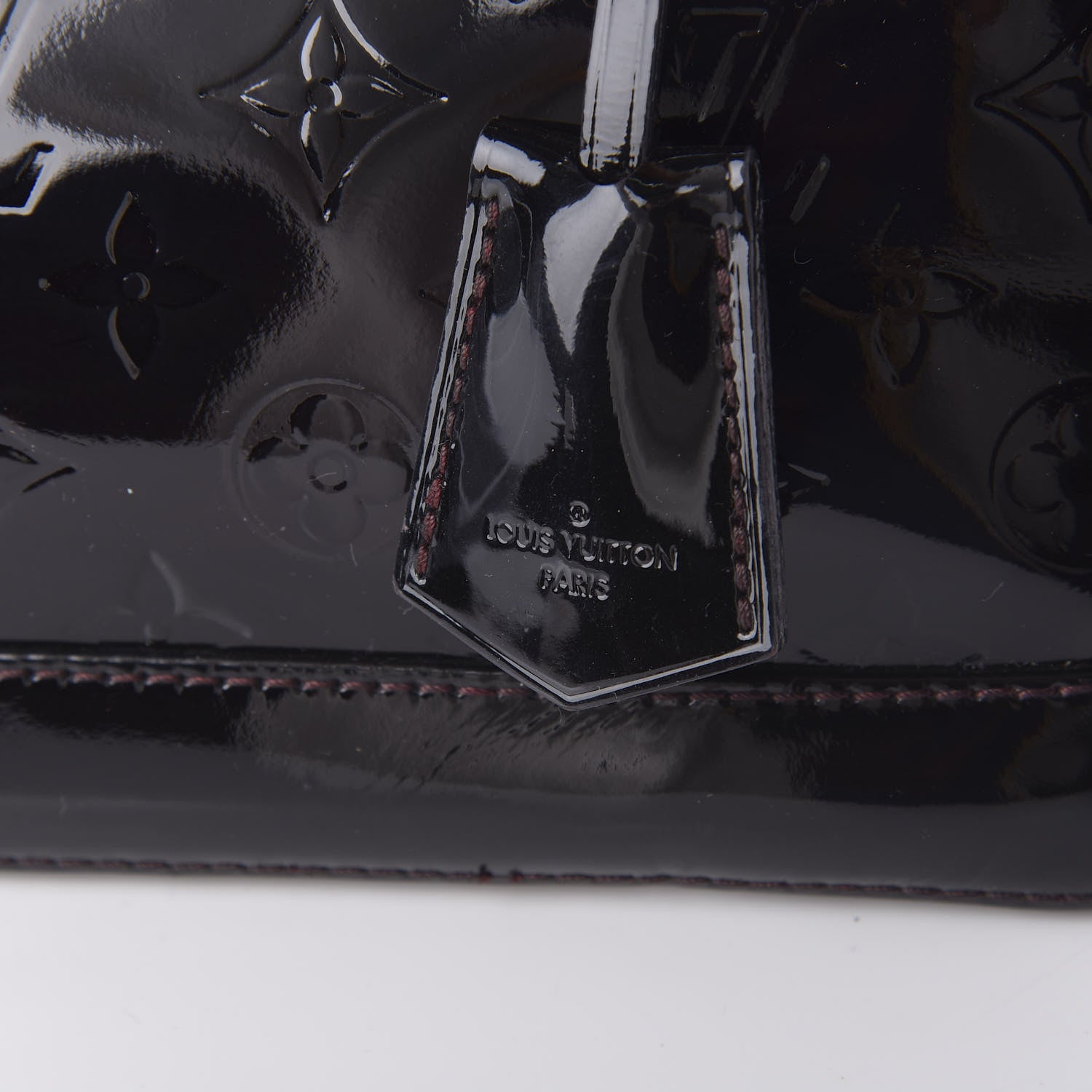 Louis Vuitton Vernis Alma PM Amarante 10 of 11