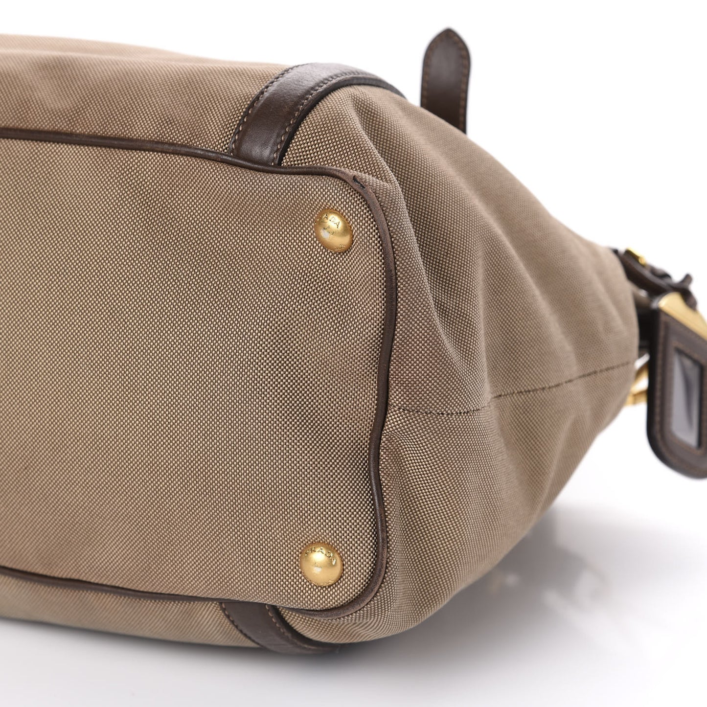 Jacquard Logo Tote Corda Bruciato