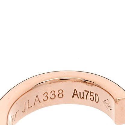 Cartier 18K Pink Gold Small LOVE Hoop Earrings 5 of 8