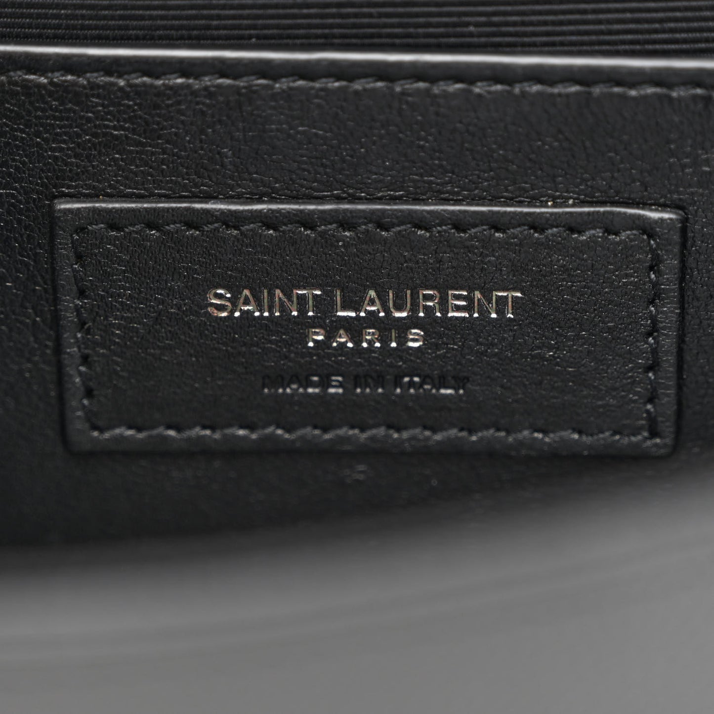 Grain De Poudre Small Monogram Monochrome Kate Satchel Black