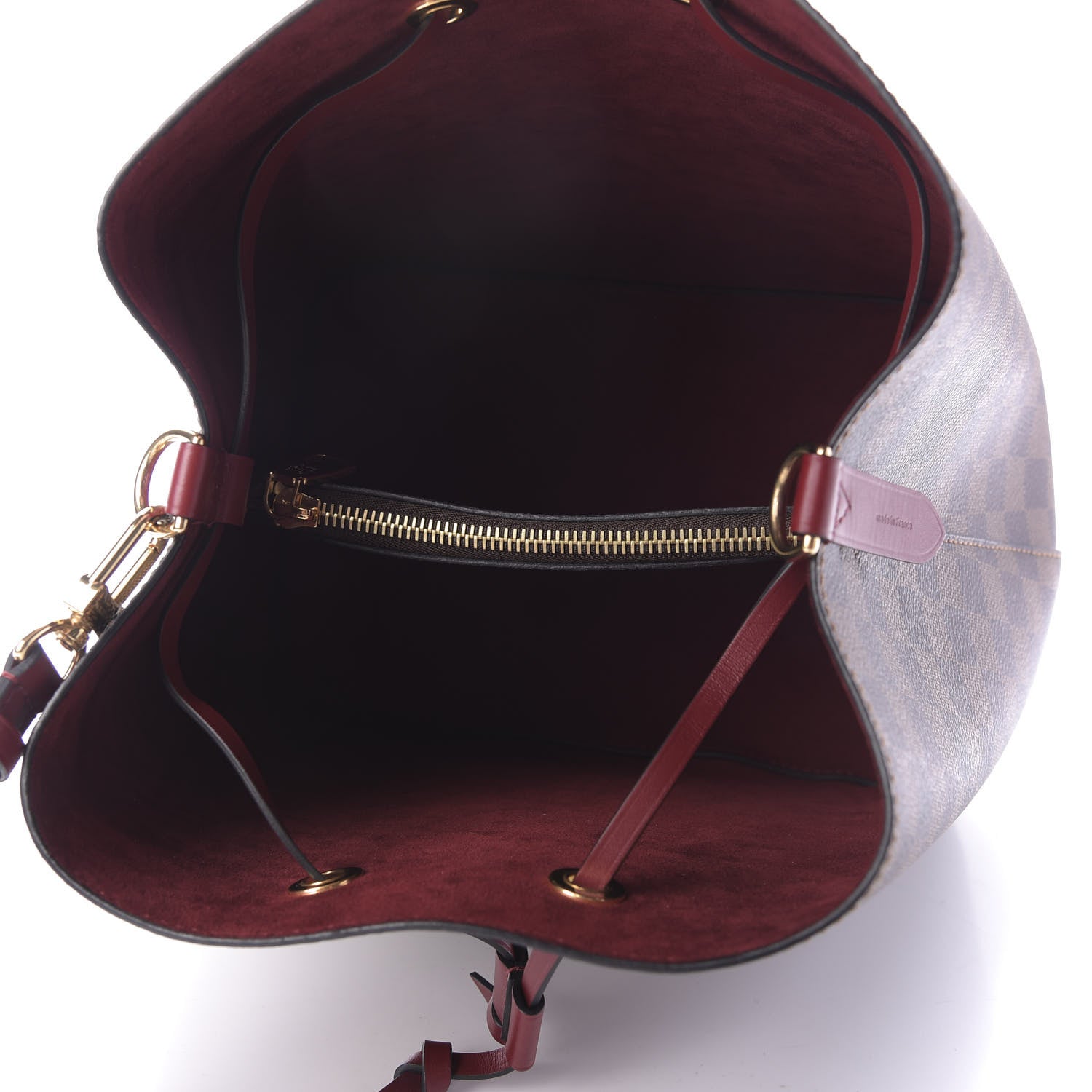 Louis Vuitton Damier Ebene Neonoe MM Cherry Berry 5 of 10