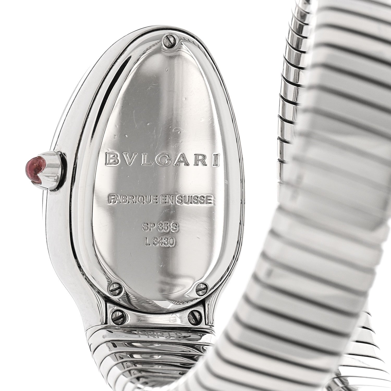 Bulgari Stainless Steel 35mm Serpenti Tubogas Quartz Watch 4 of 4